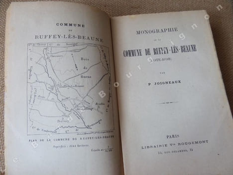 Monographie de la commune de Ruffey-les-Beaune (Côte-d'Or). JOIGNEAUX P.