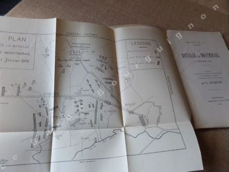 Campagne de 1814 - La bataille de Montmirail 11 février 1814.. LECRIVAIN L.