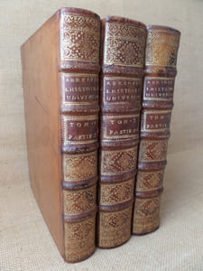 [MANUSCRIT] Abrégé de l'histoire universelle. (3 volumes sur quatre, manque volume 1, partie 1)