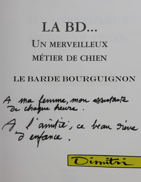 LA BD... Un merveilleux métier de chien.. DIMITRI [Guy SAJER] [Guy MOUMINOUX]