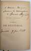 ?uvre posthume. Journal de Stendhal (Henri Beyle). 1801-1814. Publi&eacute; par Casimir Stryienski et Fran&ccedil;ois de Nion. STENDHAL, Henri BEYLE