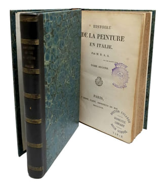 Histoire de la peinture en Italie par M.B.A.A. STENDHAL, Henri BEYLE]