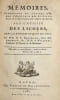 M&eacute;moires, couronn&eacute;s en l'ann&eacute;e 1786, par l'Acad&eacute;mie des sciences, Belles-Lettres et Arts de Lyon sur l'utilit&eacute; des lichens, dans la m&eacute;decine et dans ...