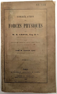 ?Corrélation des forces physiques. ?GROVE, W.R