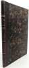 &Eacute;tude sur l'utilit&eacute; agricole et sur les gisements g&eacute;ologiques du phosphore. &Eacute;LIE DE BEAUMONT, L&eacute;once