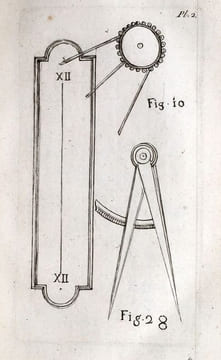 Gnomonique, construction, agronomie, astronomie. RECUEIL FACTICE | SCIENCES, seconde moitié du XVIIIe siècle