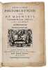 Poliorceticon sive de machinis, tormentis, telis, libri quinque (...). Editio altera, correcta & aucta. LIPSIUS, Justus
