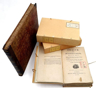 Traité de minéralogie publié par le Conseil des Mines. HAÜY, René-Just abbé