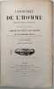 L'Anciennet&eacute; de l'Homme prouv&eacute;e par la g&eacute;ologie et remarques sur les th&eacute;ories relatives &agrave; l'origine des esp&egrave;ces par variation. LYELL, Charles