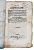Trait&eacute;s d'Hippocrate (...). Par M. le Chevalier de Mercy. TOURLET, Ren&eacute;