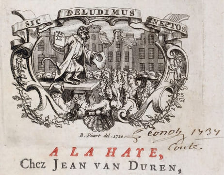 De la charlatanerie des savans; par Monsieur Menken. Avec des Remarques critiques de différens auteurs. MENCKE, Jean Burckard