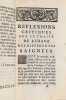 R&eacute;flexions critiques sur le Trait&eacute; de l'usage des diff&eacute;rentes saign&eacute;es principalement celle du pied. CHEVALIER, Jean-Damien