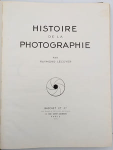 Histoire de la Photographie