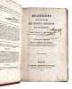 Recherches sur l'identit&eacute; des forces chimiques et &eacute;lectriques. Traduit de l'allemand par Mr Marcel de Serres. &Oslash;RSTED (OERSTED), Hans Christian