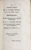 Recherches sur l'identit&eacute; des forces chimiques et &eacute;lectriques. Traduit de l'allemand par Mr Marcel de Serres. &Oslash;RSTED (OERSTED), Hans Christian