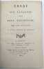Essai sur l'analyse des eaux naturelles par les r&eacute;actifs. MATHIEU DE DOMBASLE, Christophe-Joseph-Alexandre