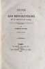 Discours sur les r&eacute;volutions de la surface du globe, et sur les changements qu'elles ont produits dans le r&egrave;gne animal. CUVIER, Georges