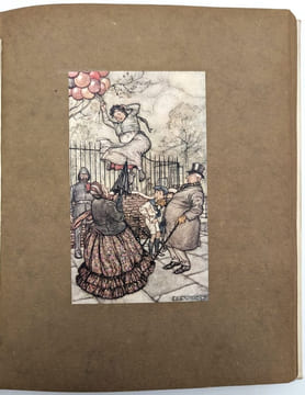 Piter Pan dans les Jardins de Kensington. RACKHAM, Arthur (illustrateur) | BARRIE, James Matthew