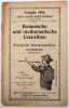 Botanische und mathematische Ustensilien. GANZENM&Uuml;LLER, Friedrich