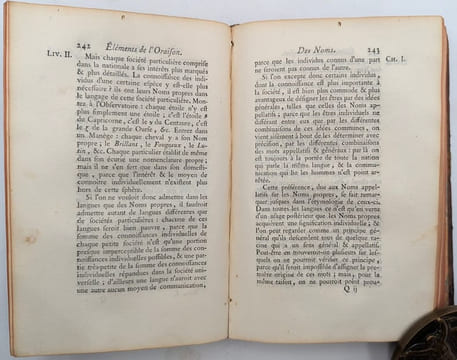 ?Grammaire générale, ou Exposition raisonnée des éléments nécessaires du langage, pour servir de fondement à l'étude de toutes les langues. BEAUZÉE, ...