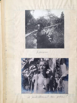 En Afrique Équatoriale [Chasse aux trophées en Afrique orientale britannique]. TAPUSCRIT | COCHIN, Suzanne (épouse DE LA MOTTE SAINT-PIERRE)