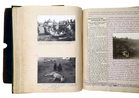 En Afrique Équatoriale [Chasse aux trophées en Afrique orientale britannique]. TAPUSCRIT | COCHIN, Suzanne (épouse DE LA MOTTE SAINT-PIERRE)