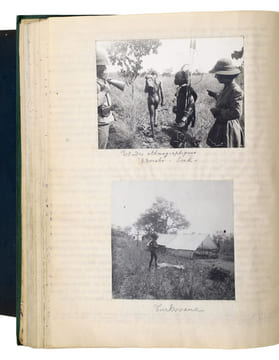 En Afrique Équatoriale [Chasse aux trophées en Afrique orientale britannique]. TAPUSCRIT | COCHIN, Suzanne (épouse DE LA MOTTE SAINT-PIERRE)