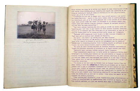 En Afrique Équatoriale [Chasse aux trophées en Afrique orientale britannique]. TAPUSCRIT | COCHIN, Suzanne (épouse DE LA MOTTE SAINT-PIERRE)