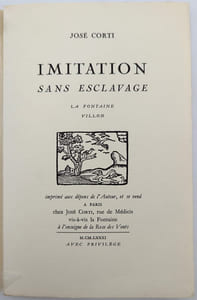 Imitation sans esclavage : La Fontaine - Villon