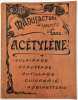 Manufacture d'Appareils &agrave; Gaz. Ac&eacute;tyl&egrave;ne. &Eacute;clairage. Chauffage. Outillage. Cuivrerie. Robinetterie. THIBAL, CAHEN, DOYER & Cie (Soci&eacute;t&eacute; G&eacute;n&eacute;rale ...