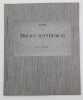 ?Notice sur les travaux scientifiques de M. P. Curie. CURIE, Pierre?