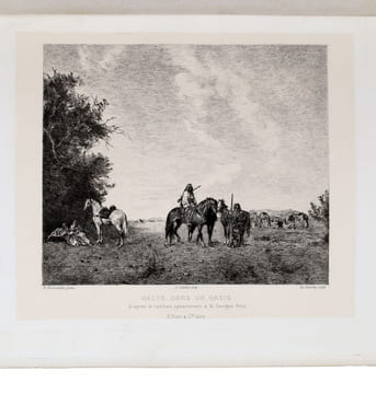 Sahara et Sahel. I. Un été dans le Sahara. II. Une année dans le Sahel. FROMENTIN, Eugène