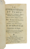 La superstition du temps, reconnue aux talismans, figures astrales, & statues fatales. PLACET, François