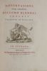 Dissertazione del signor Giacomo Blondel inglese, tradotta in italiano. Della forza dell'immaginazione delle donne gravide sovra il feto. BLONDEL, ...