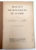 Travaux neurologiques de guerre, (préface du professeur Pierre Marie). GUILLAIN, Georges et BARRÉ, Jean Alexandre