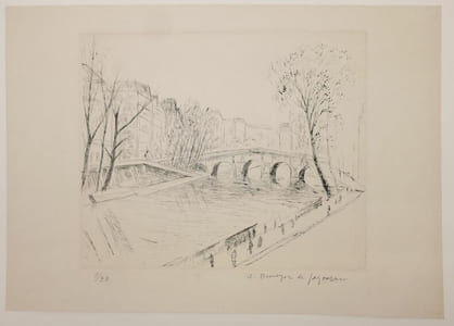 Pont : gravure