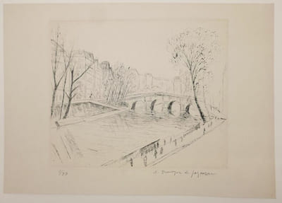 Pont : gravure