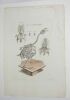 Ein Sceletirter Auer-Hahn : gravure. MEYER, Johann Daniel