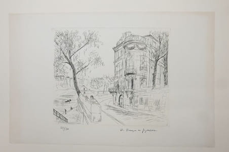 L'Hôtel Lambert : gravure