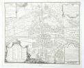 Cinqui&egrave;me plan de la ville de Paris : gravure. ANVILLE, Jean-Baptiste Bourguignon d'; COQUART, Antoine