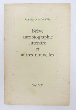 Brève autobiographie littéraire et autres nouvelles. MORAVIA, Alberto