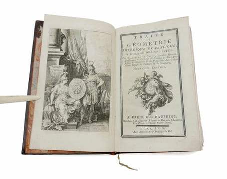 Traité de géométrie théorique et pratique, à l'usage des artistes. LECLERC, Sébastien