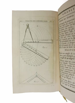 Traité de géométrie théorique et pratique, à l'usage des artistes. LECLERC, Sébastien