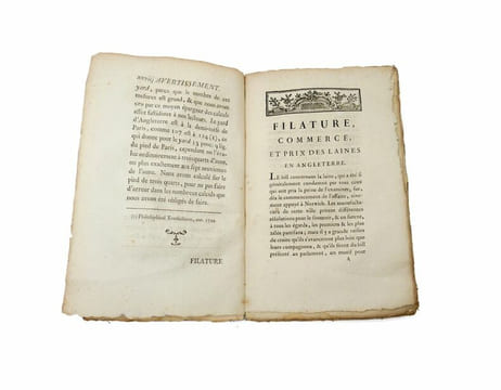 Filature, commerce et prix des laines en Angleterre, ou correspondance sur ces matières. YOUNG, Arthur ; BANKS, Joseph