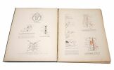 Atlas d'ostéologie comprenant les articulations des os et les insertions musculaires. DEBIERRE, Charles-Marie