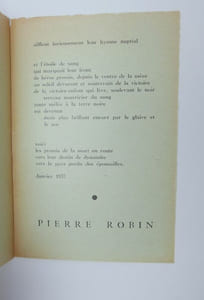Huitième cahier de habitudes de la poésie
