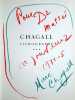 Chagall lithograhe [3]. 1962-1968. CHAGALL] CAIN, Julien