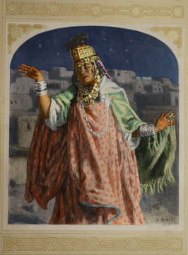 Khadra, danseuse Ouled Nail. DINET] BEN IBRAHIM, Sliman ; DINET, Étienne ; RACIM, Mohammed