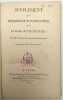 Supplément au mémoire de M. Parmentier sur le maïs (ou plutot maïz). NEUFCHÂTEAU, Francois de, comte
