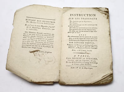 Instruction sur le traitement des asphyxiés par les gaz méphitiques, des noyés, etc